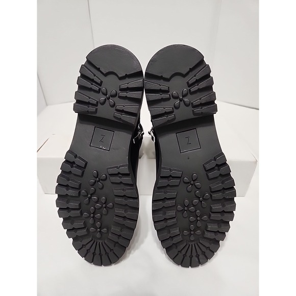 Nordstrom Rack Black Ankle Buckle Boot US 7 New, no box - Picture 3 of 4